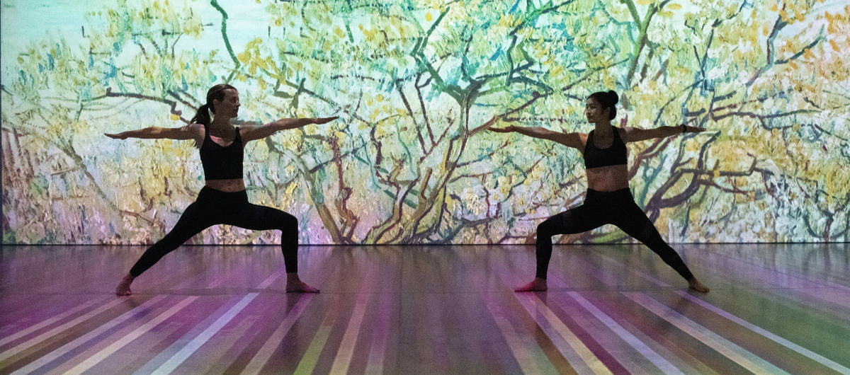 Yoga - BEYOND VAN GOGH & BEYOND MONET